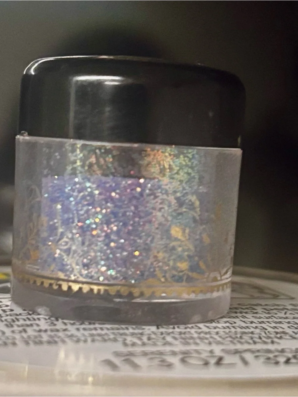 Bitzy Nail and Skin Glitter for Nails and Skin in La La Lavender- RETIRED
